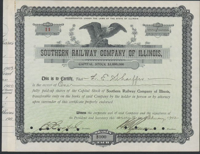 Southern Railway Company of Illinois