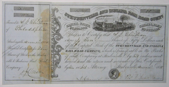 Steubenville and Indiana Rail Road Company