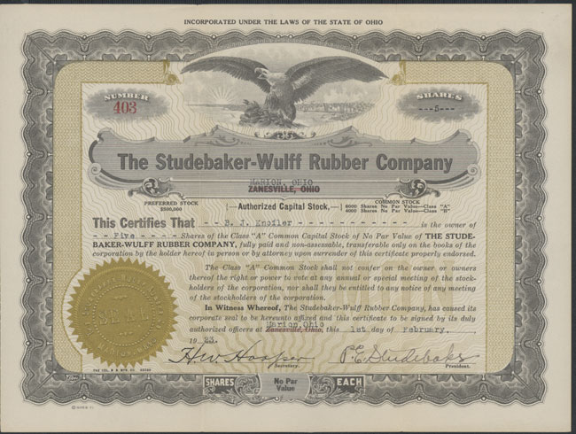Studebaker-Wulff Rubber Company