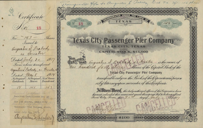 Texas City Passenger Pier Company 