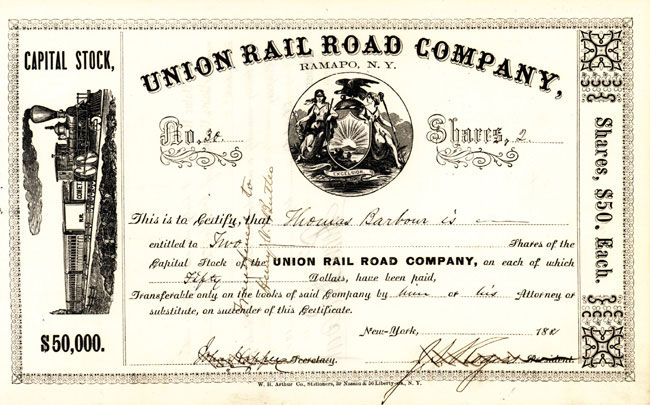 Union Rail Road Company 