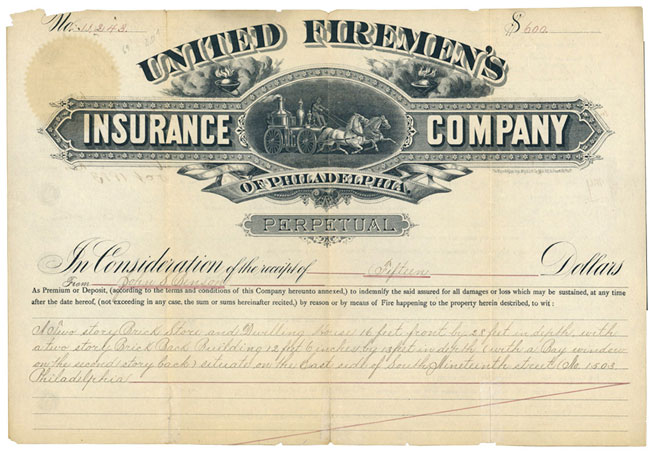 United Firemen´s Insurance Company of Philadelphia