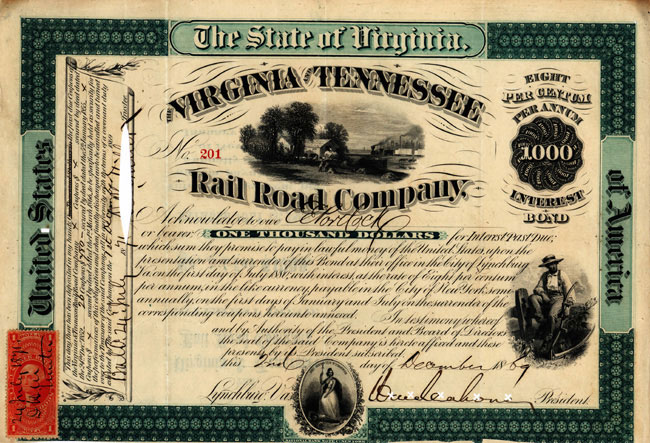 Virginia and Tennessee Rail Road Company 