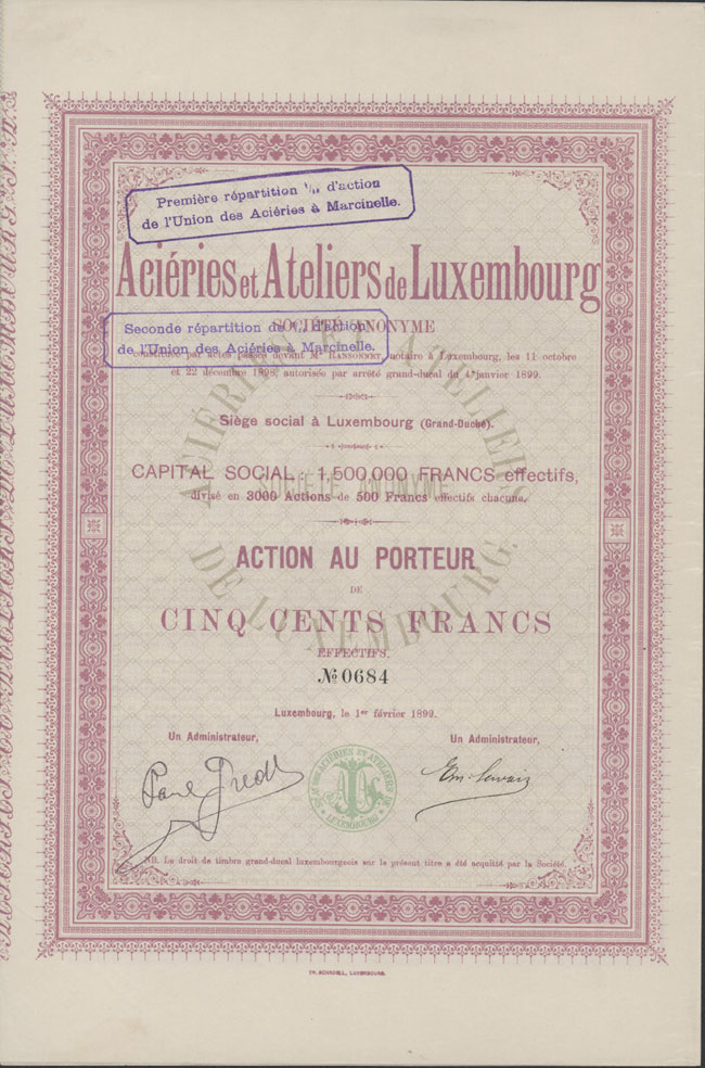 Aciéries et Areliers de Luxembourg
