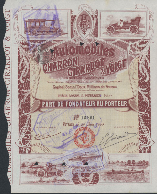 Automobiles Charron Girardot & Voigt