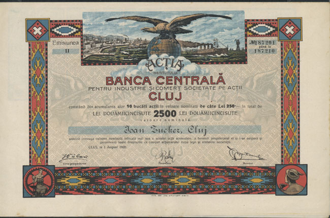 Banca Centrala Pentru Industrie Si Comert Societate pe Actii