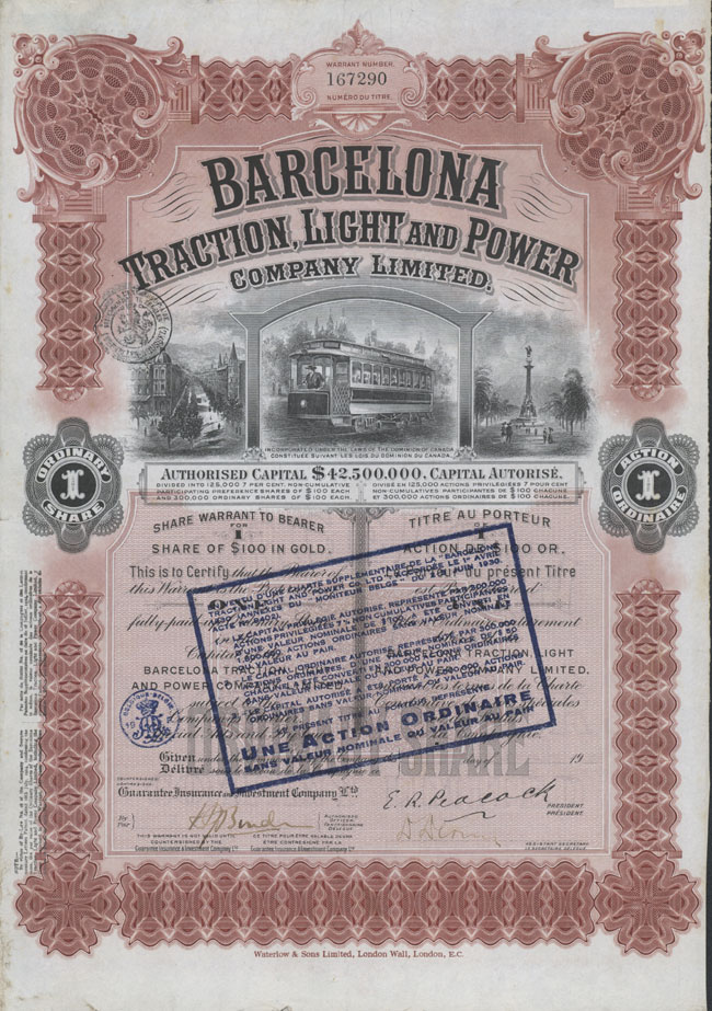 Barcelona Traction, Light and Power Company Limited 