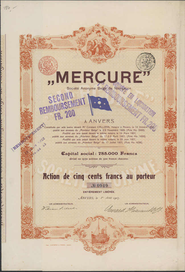"Mercure" S.A. Belge de Navigation