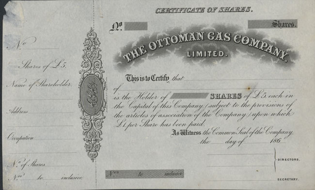 Ottoman Gas Company Limited