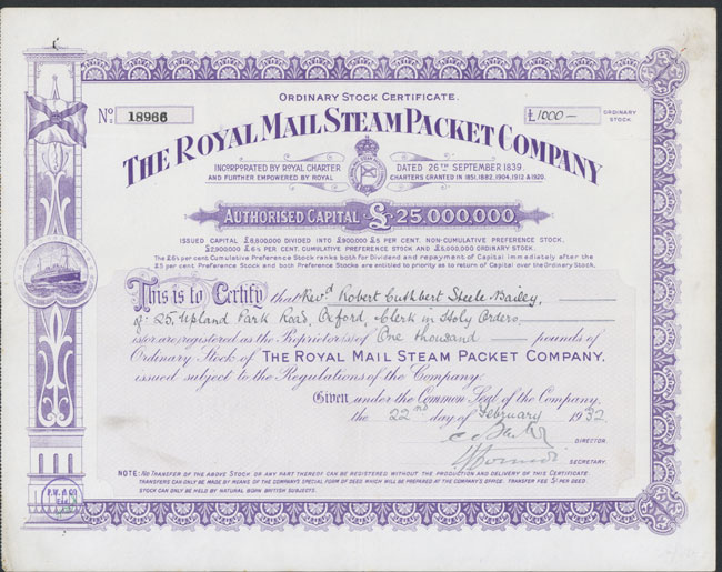 Royal Mails Steam Packet Company