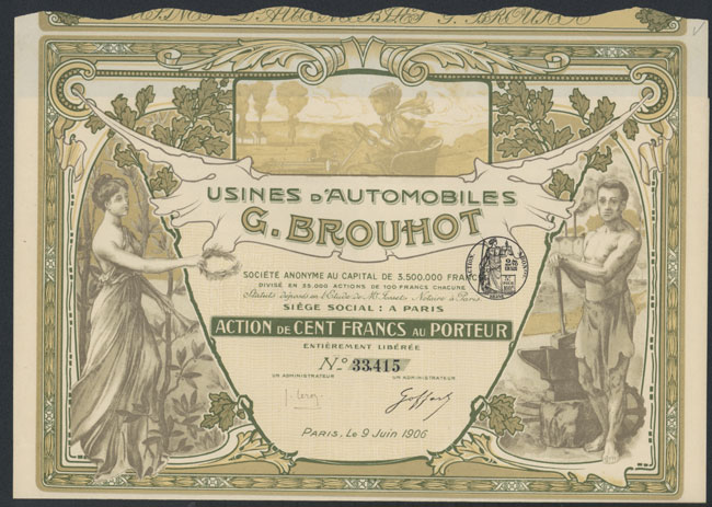 Usines D'Automobiles G. Brouhot