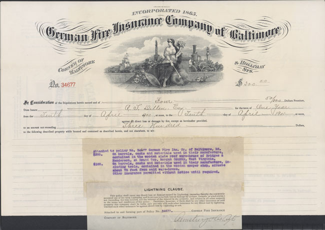 German Fire Insurance Company of Baltimore