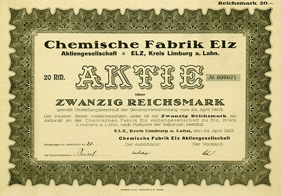 Chemische Fabrik Elz AG