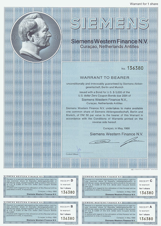 Siemens Western Finance N.V.