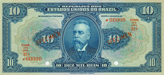 Brazil - Republica dos Estados Unidos do Brazil - Pick 39s2