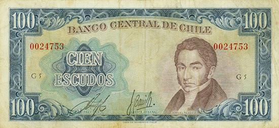 Chile - Central Bank of Chile [22 Stück]