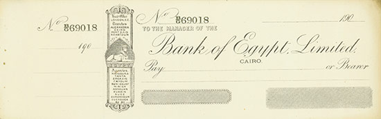 Egypt - Bank of Egypt, Limited