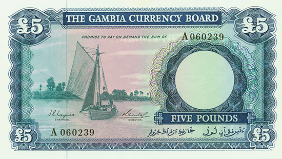 Gambia - The Gambia Currency Board - Pick 3a