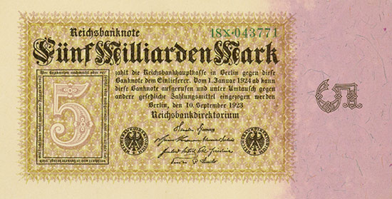 Germany - Reichsbanknote - Pick 115a - Rosenberg 112b