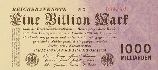 Germany - Reichsbanknote - Pick 129 - Rosenberg 126c
