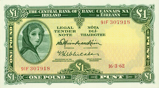 Ireland - Central Bank of Ireland / Banc Ceannais na hÉireann - Pick 64a
