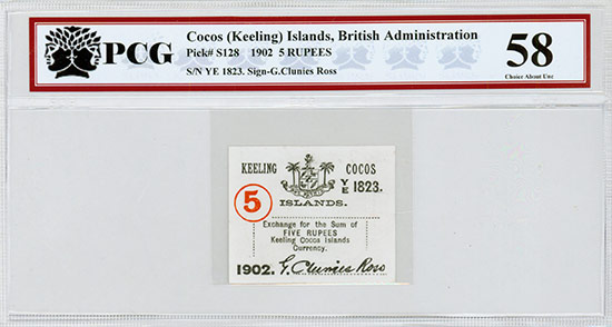 Keeling Cocos - Keeling Cocos Islands - British Administration - Pick S128