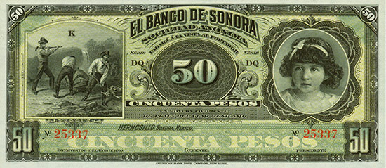 Mexico - El Banco de Sonora Sociedad Anonima - Pick S422r