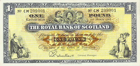 Scotland - Royal Bank of Scotland - Pick 325b
