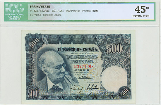 Spain - Banco de España - Pick 142a