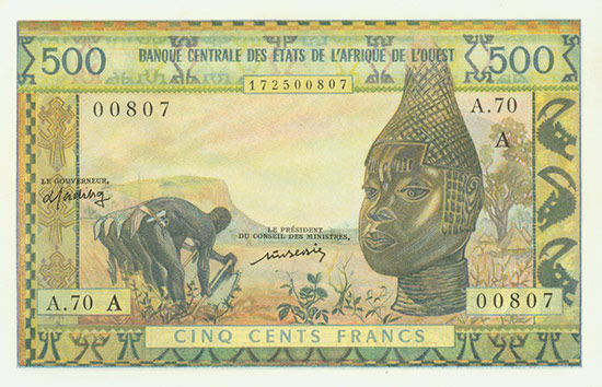West African States - Banque Centrale des États de l'Afrique de l'Ouest - Pick 102Al