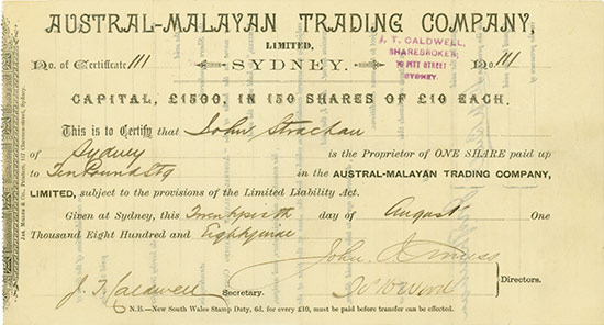 Austral-Malayan Trading Company Limited