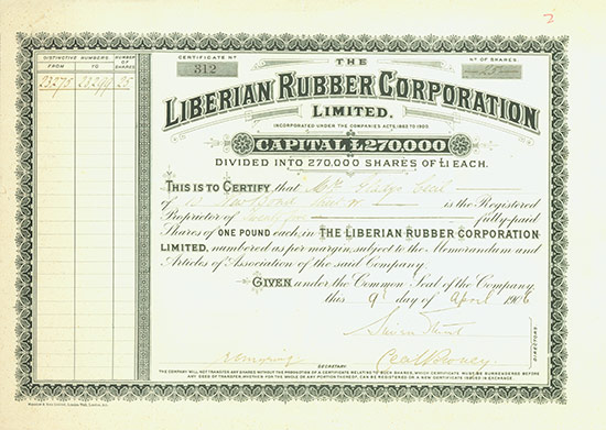 Liberian Rubber Corporation Limited