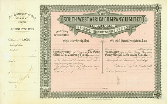 South West Africa Company Limited