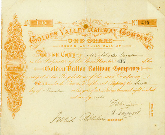 Golden Valley Railway Company