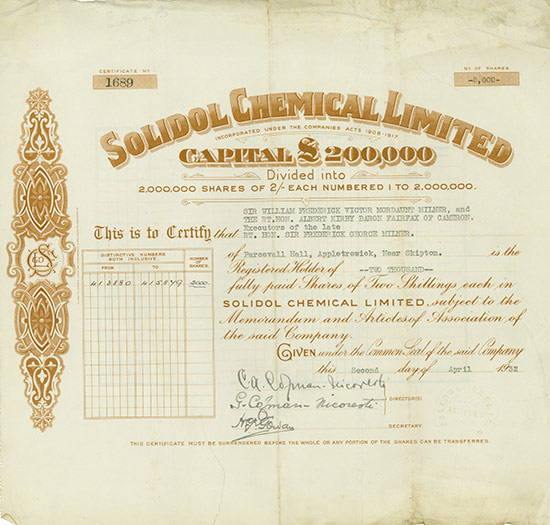 Solidol Chemical Limited