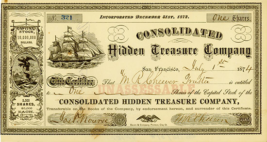 Consolidated Hidden Treasure Company
