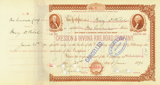 Cresson & Irvona Railroad Company