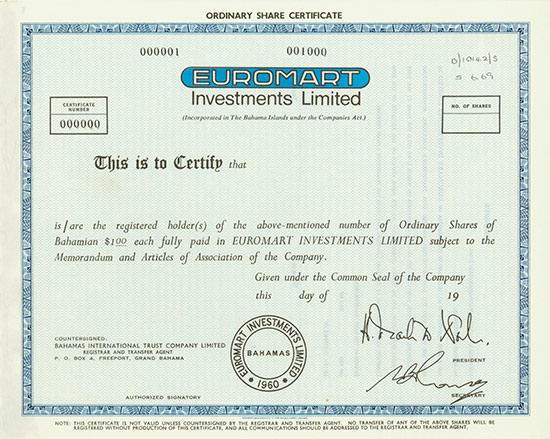 Euromart Investments Limited