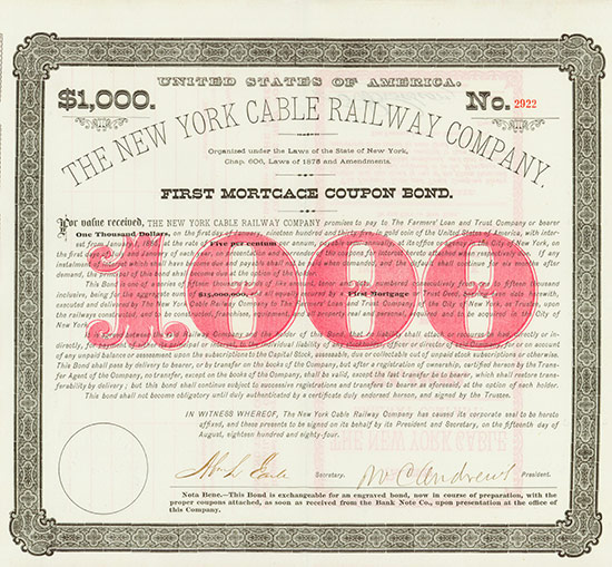 New York Cable Railway Company