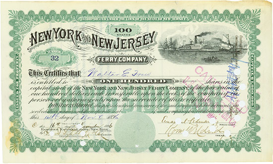 New York and New Jersey Ferry Company