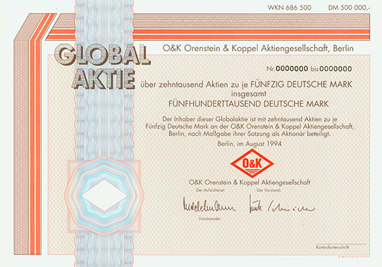 O&K Orenstein & Koppel AG