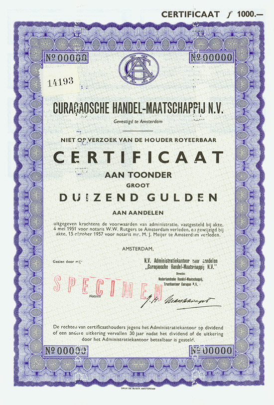 Niederländische Specimen [ca. 190 Stück]