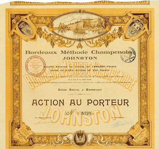 Bordeaux Méthode Champenoise Johnston