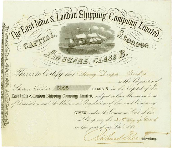 East India & London Shipping Company Limited