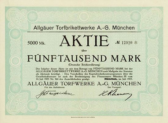 Allgäuer Torfbrikettwerke AG
