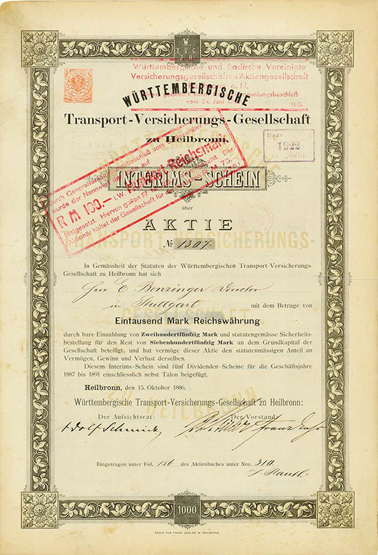 Württembergische Transport-Versicherungs-Gesellschaft