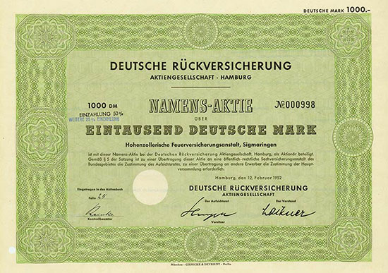 Deutsche Rückversicherungs AG