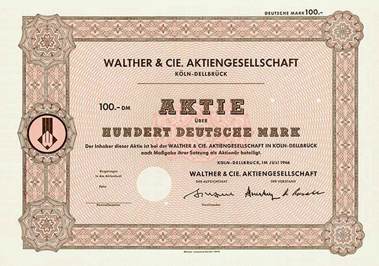 Walther & Cie. AG