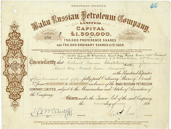 Baku Russian Petroleum Company, Limited