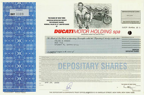Ducati Motor Holding spa
